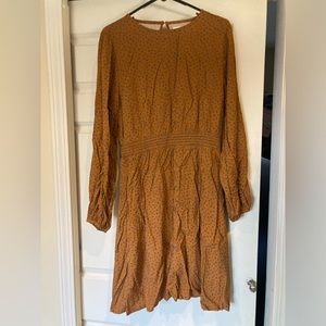 Medium dark orange dress great condition